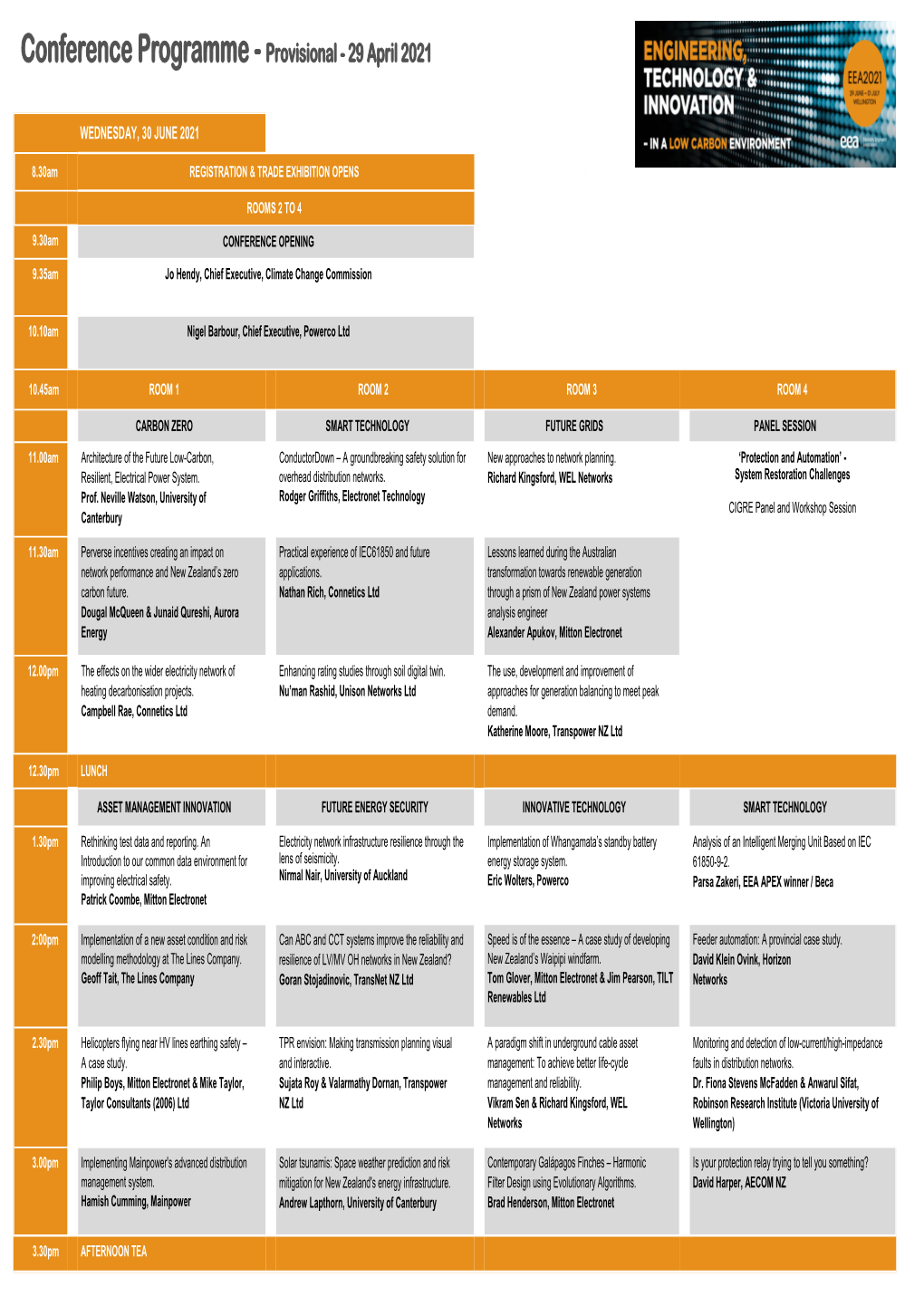 EEA Conf Programme 2021