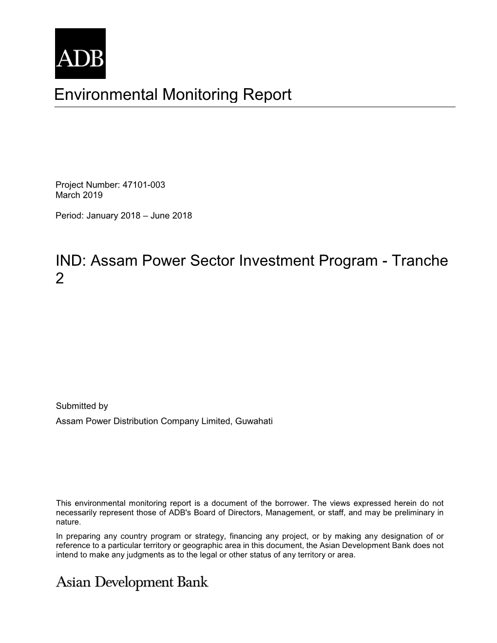 Assam Power Sector Investment Program - Tranche 2