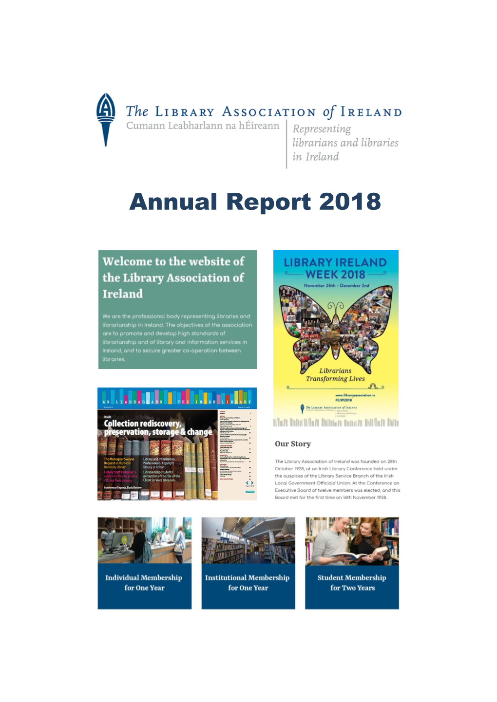 Library Association of Ireland Annual Report 2018