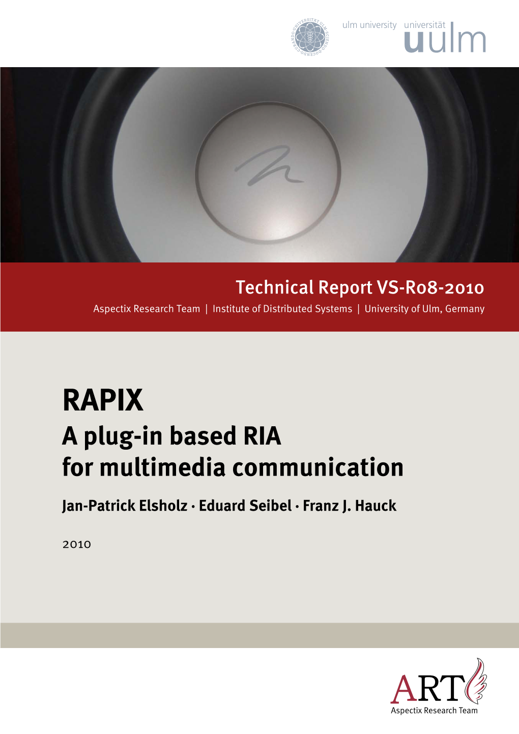 A Plug-In Based RIA for Multimedia Communication