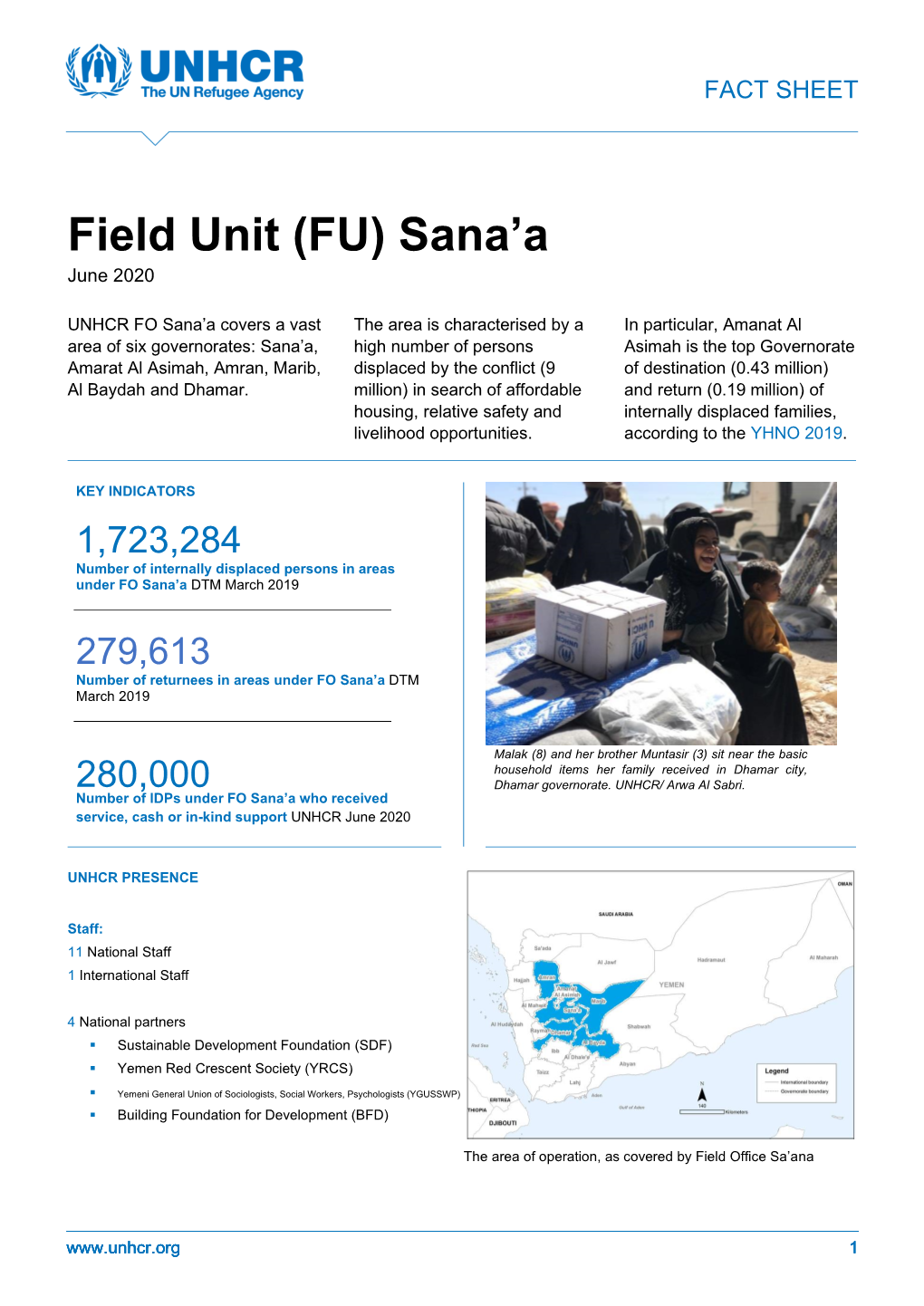 Field Unit (FU) Sana'a