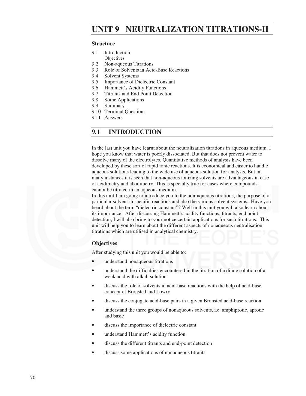 Unit 9 Neutralization Titrations-Ii