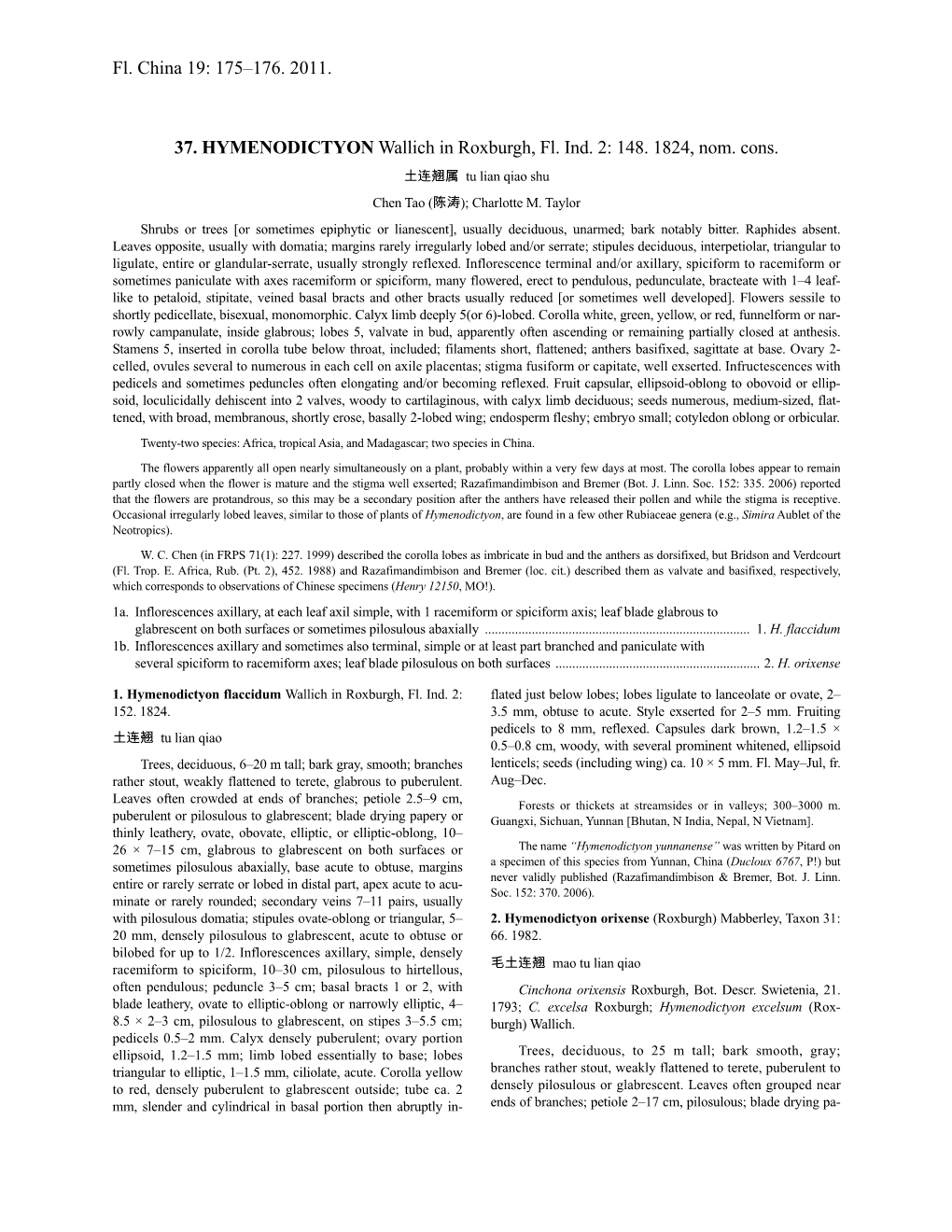 Hymenodictyon (PDF)