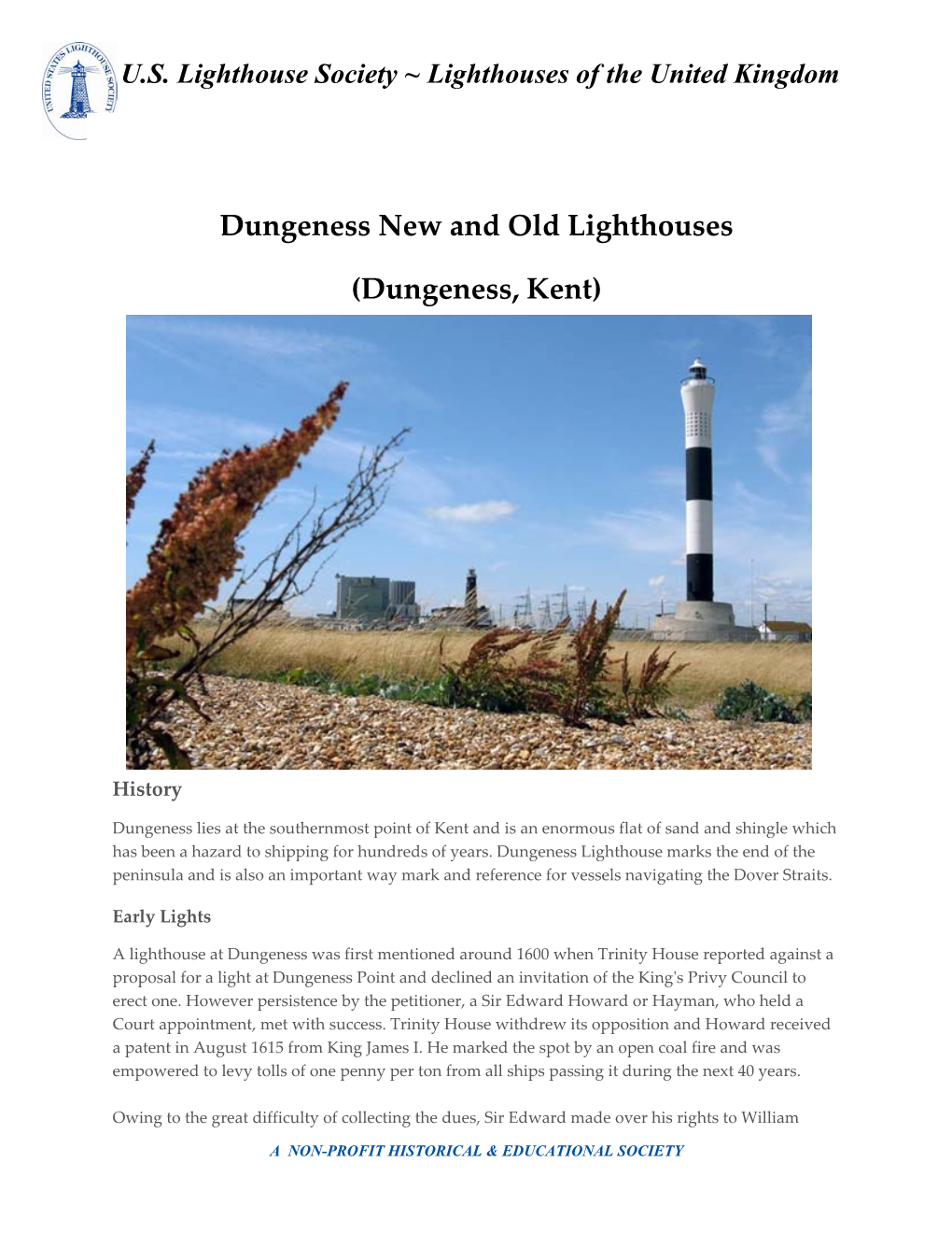 Dungeness Lighthouse, Dungeness
