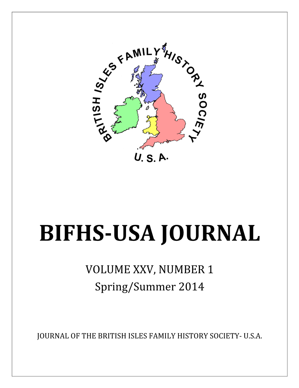 Bifhs-Usa Journal