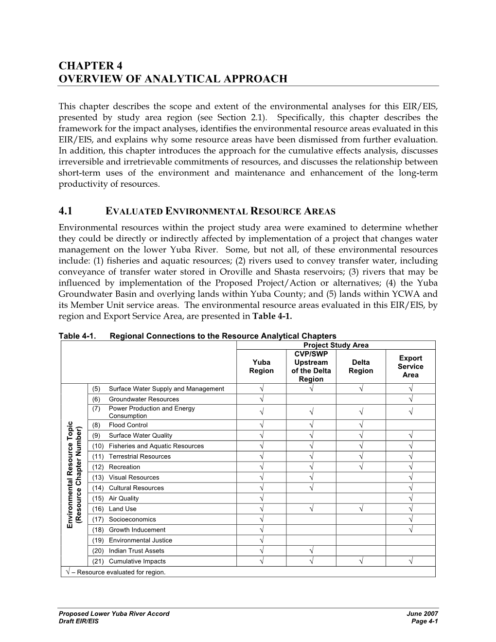 Chapter 4-Overview of Analytical Approach