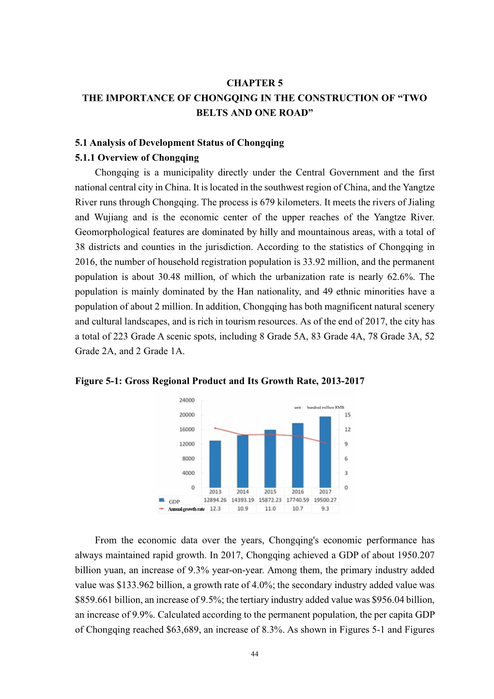 Chapter 5 the Importance of Chongqing in the Construction of “Two Belts and One Road”