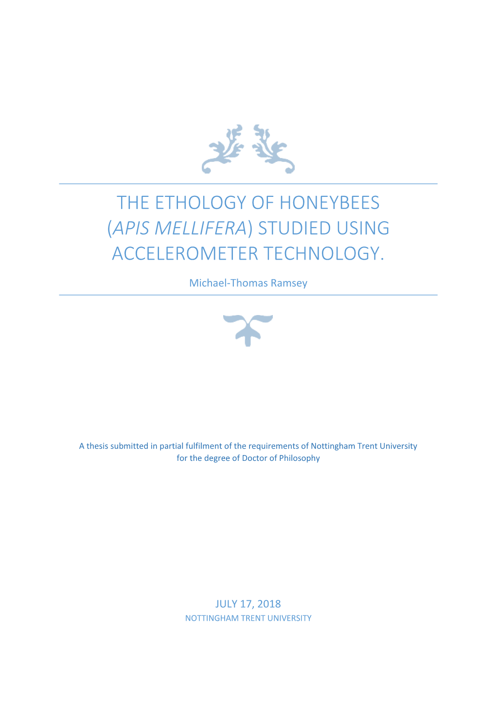 The Ethology of Honeybees Studied