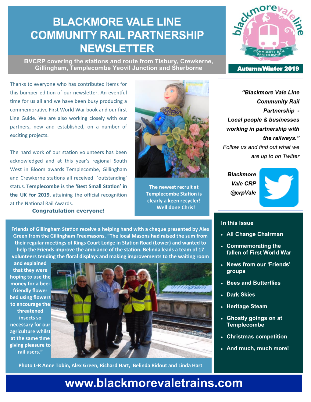 Blackmore Vale Line Community Rail Partnership