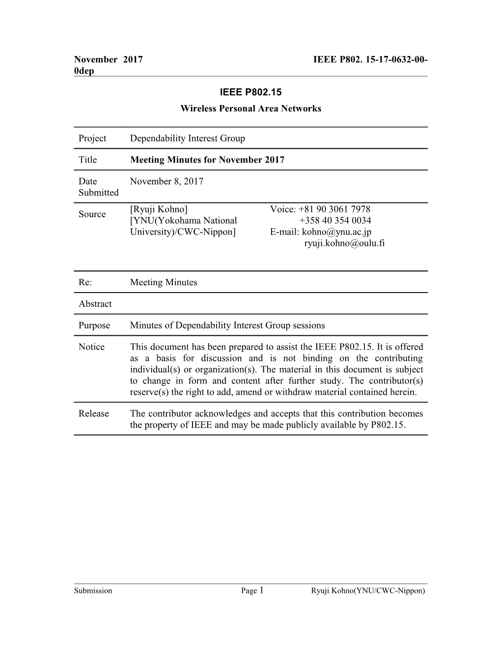 Wireless Personal Area Networks s59