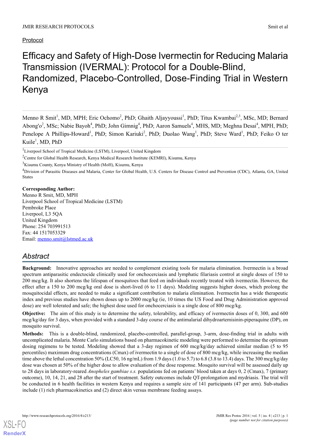 Efficacy and Safety of High-Dose Ivermectin for Reducing Malaria