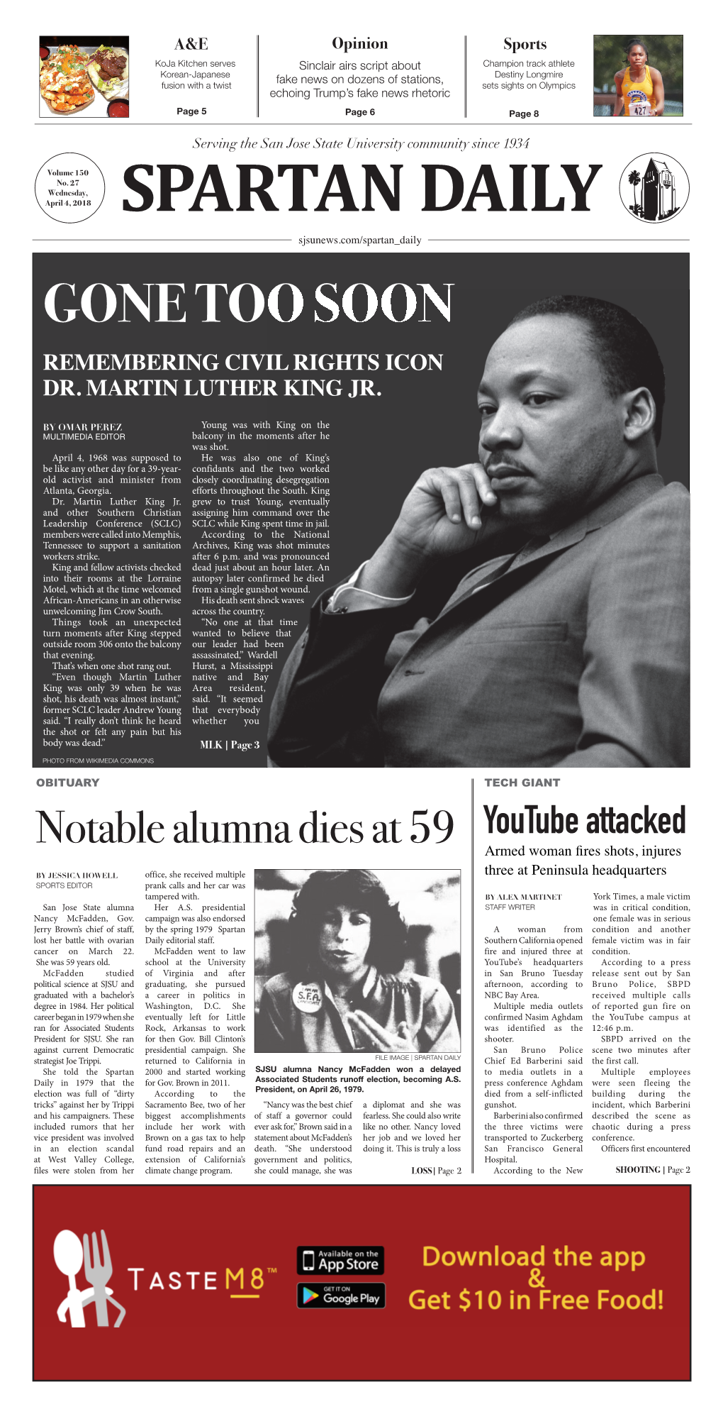 Gone Too Soon Remembering Civil Rights Icon Dr