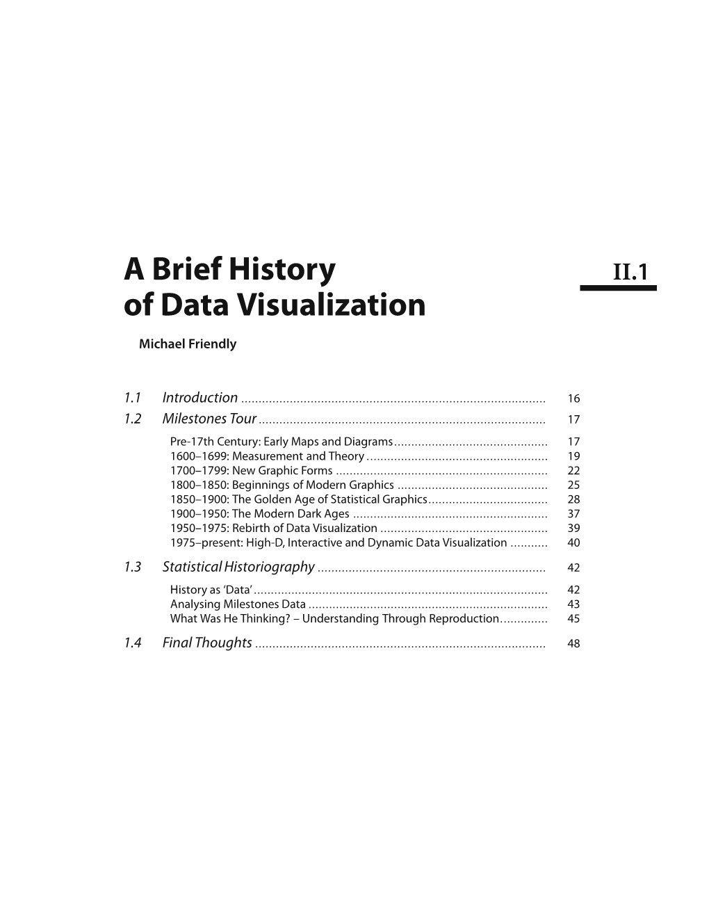 A Brief History of Data Visualization