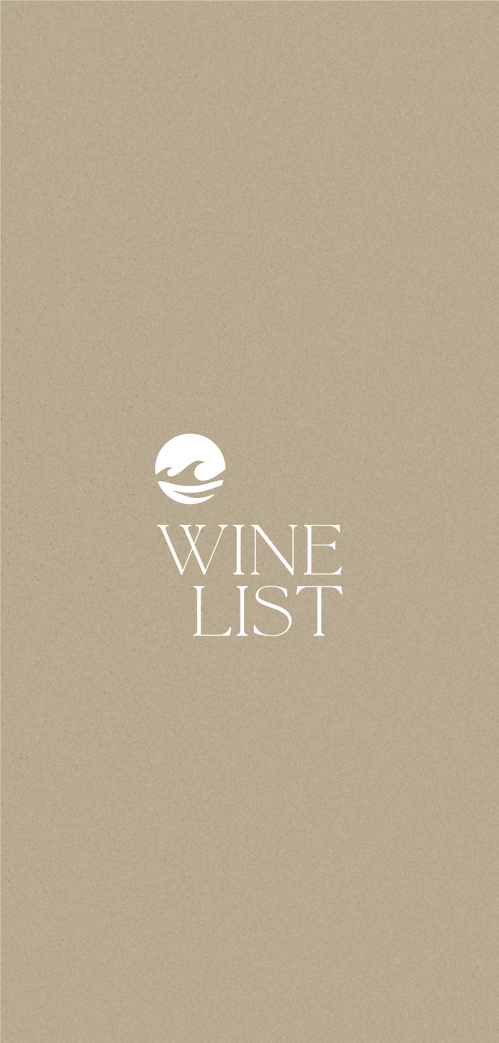 List WINE by the GLASS