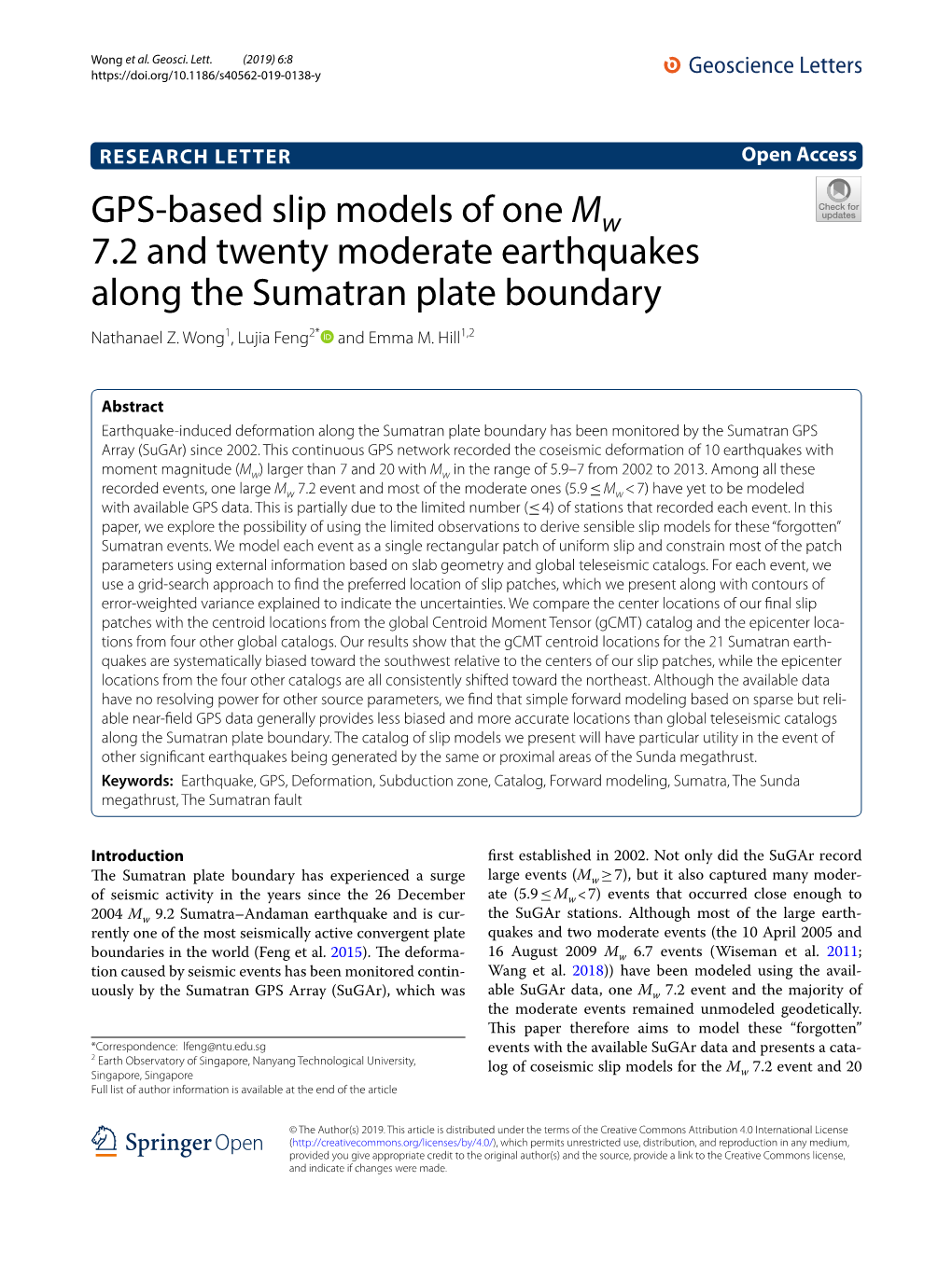 GPS-Based Slip Models of One Mw 7.2 and Twenty Moderate Earthquakes