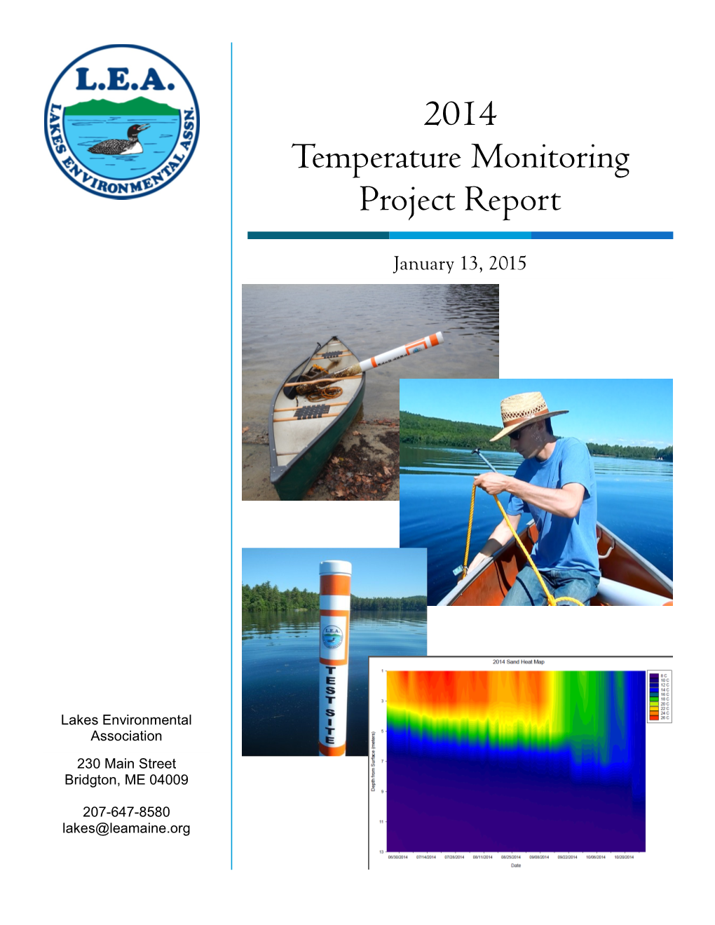 2014 Temperature Monitoring Project Report