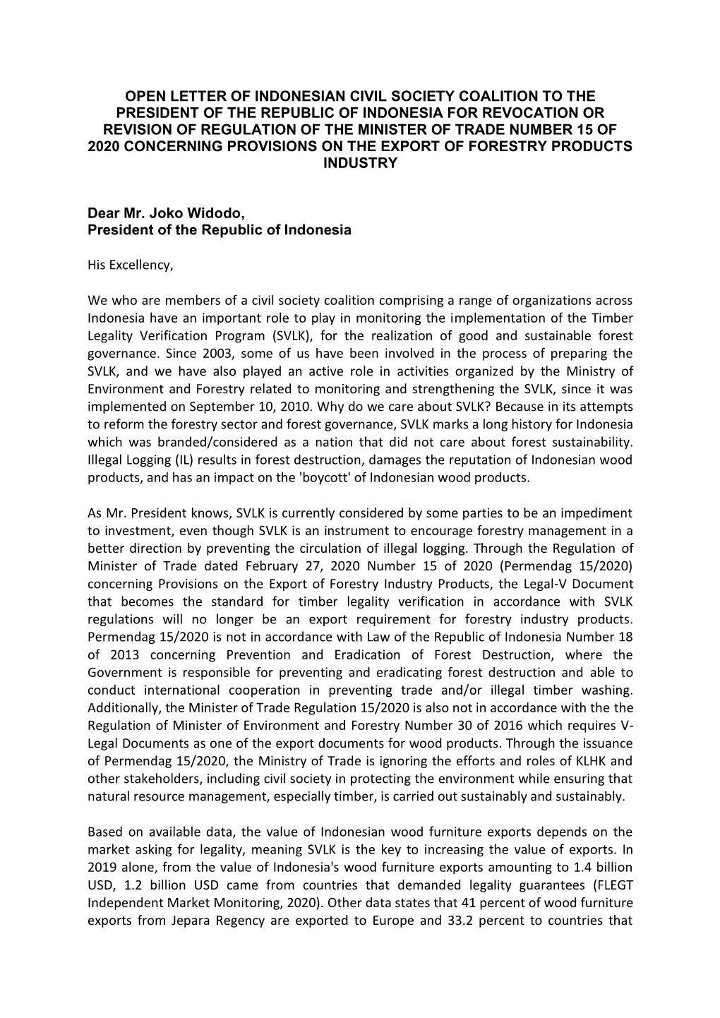 Open-Letter-To-President-Jokowi.Pdf