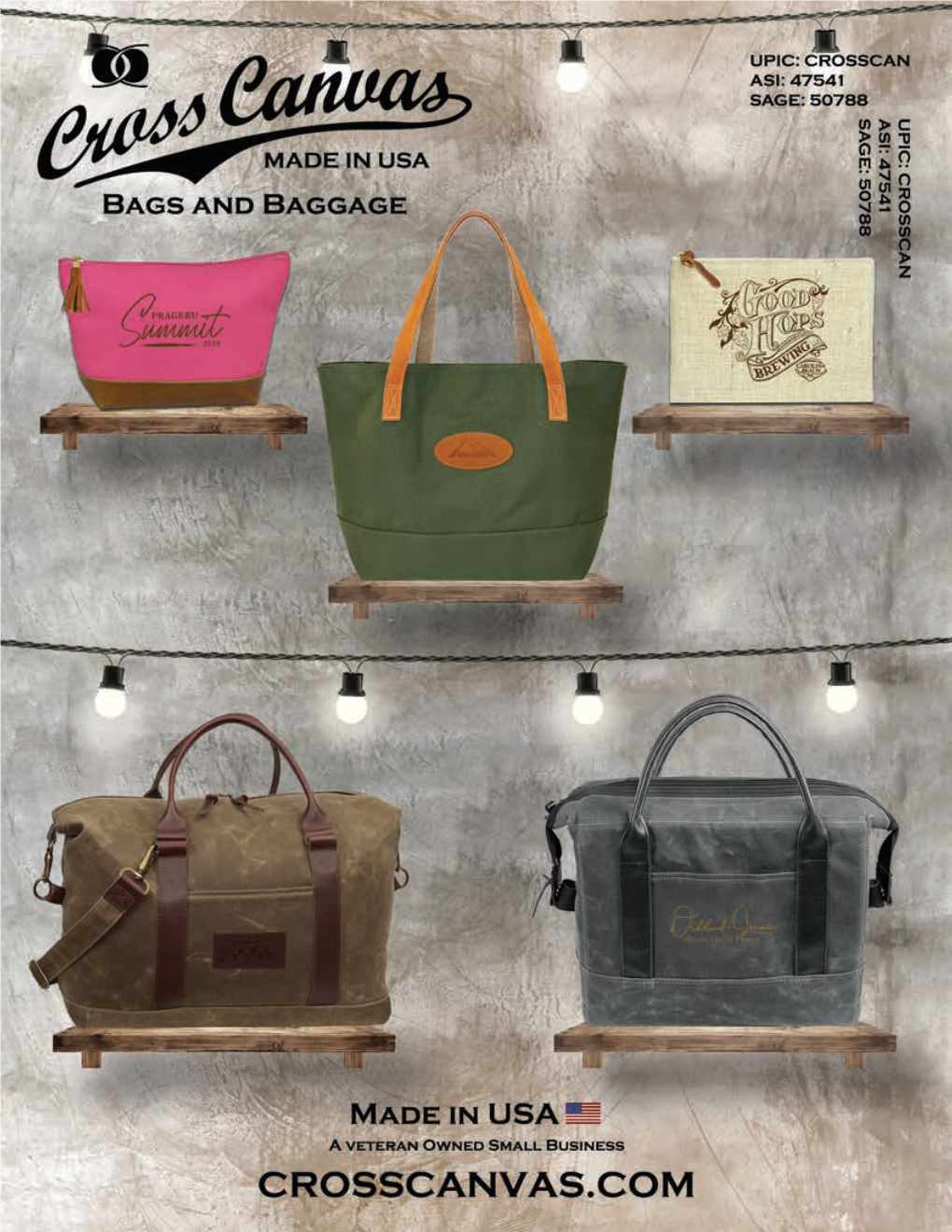 Cross Canvas Company Catalog 2020