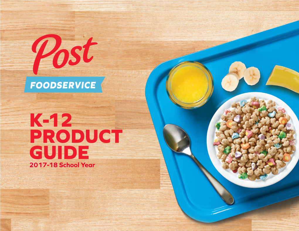 Foodservice K-12 Catalog