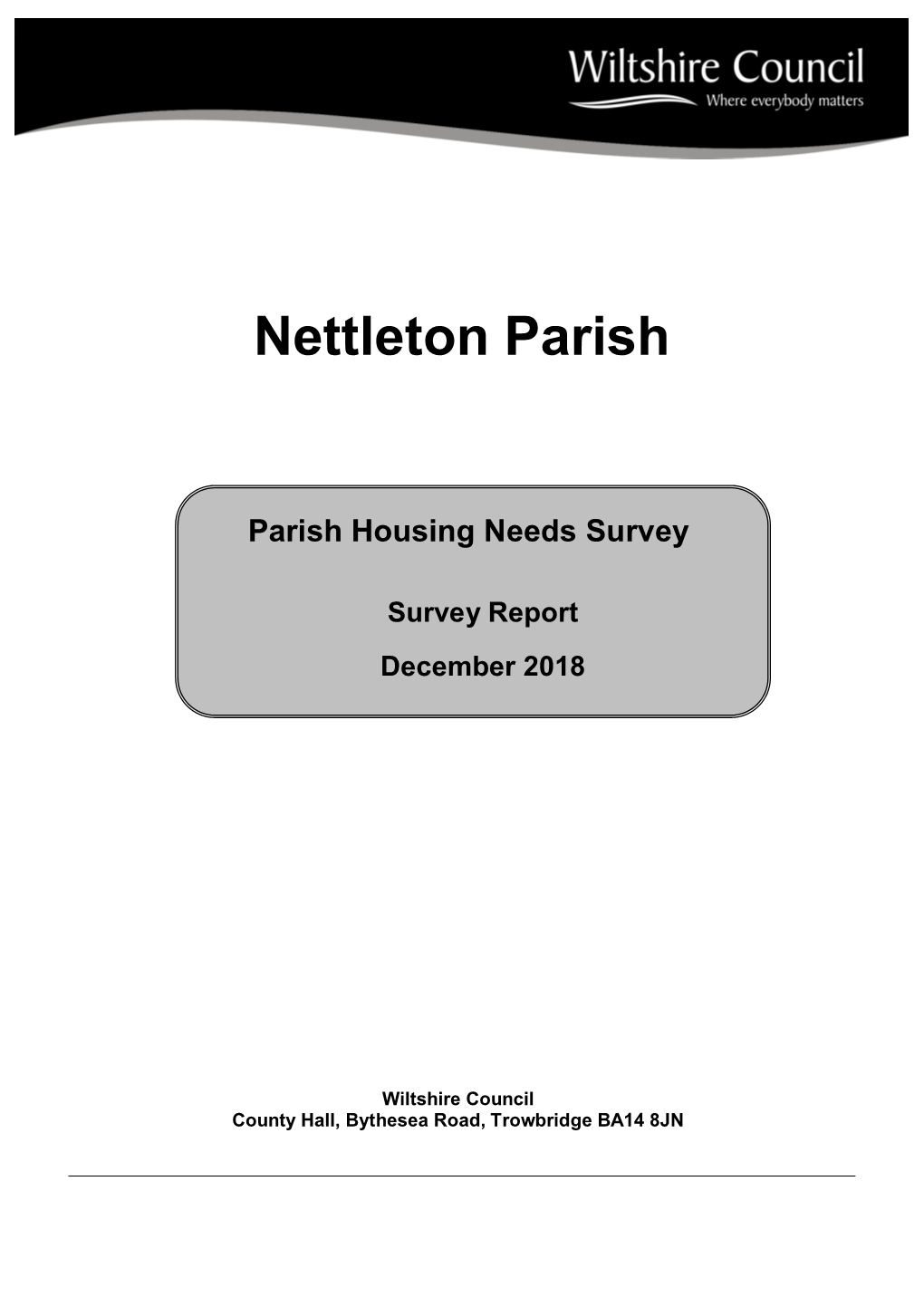 Nettleton Parish Survey Report