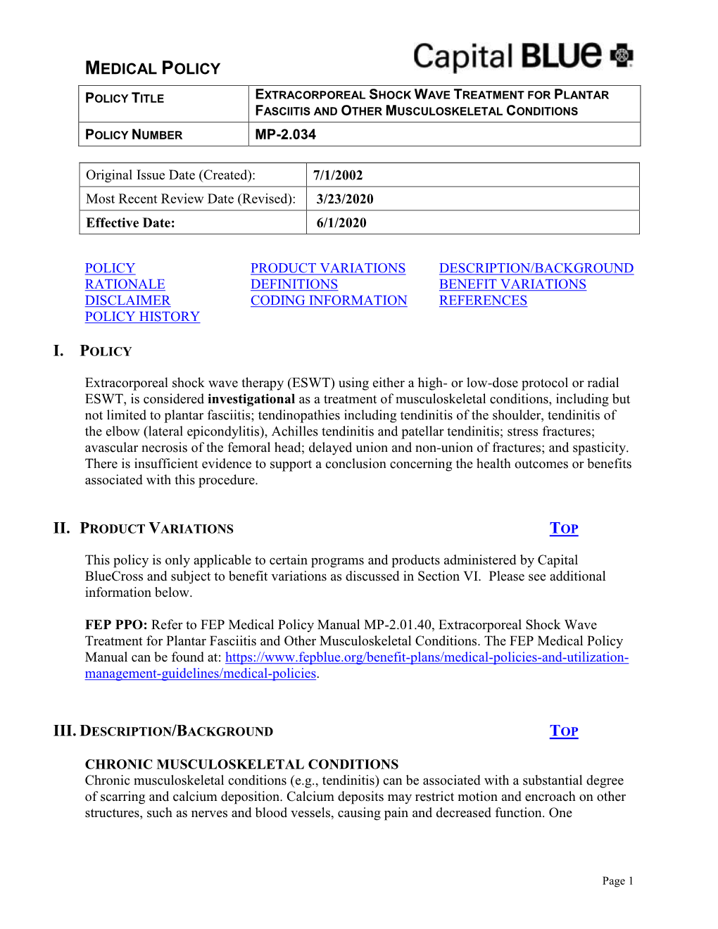 Extracorporeal Shock Wave Treatment for Plantar Fasciitis and Other Musculoskeletal Conditions