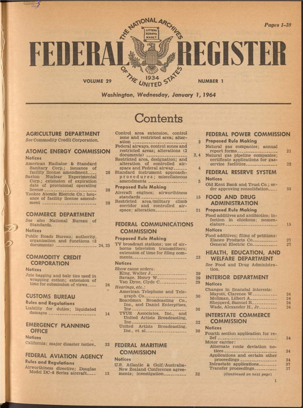 Federal Register ^ A
