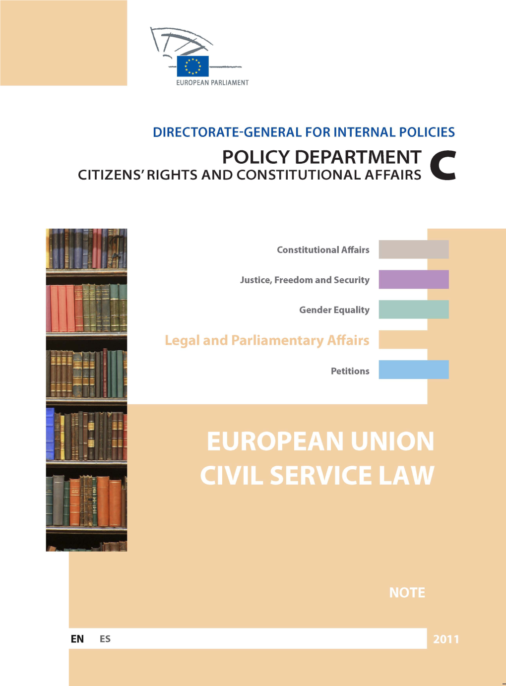 European Union Civil Service Law Briefing Note