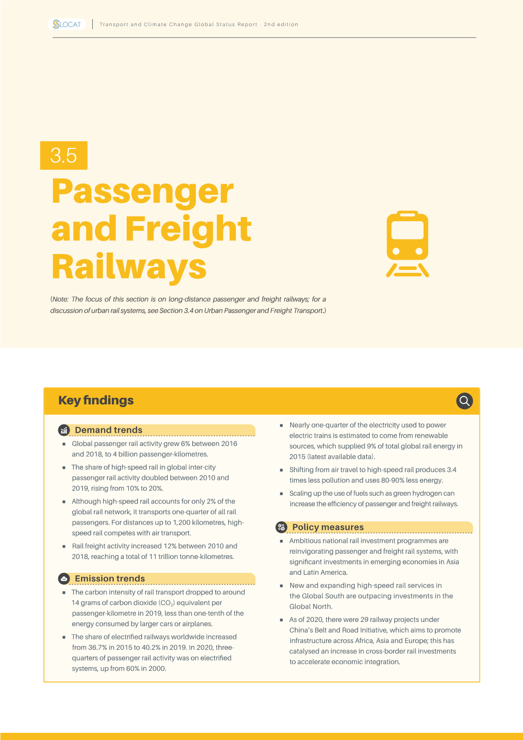 Passenger and Freight Railways