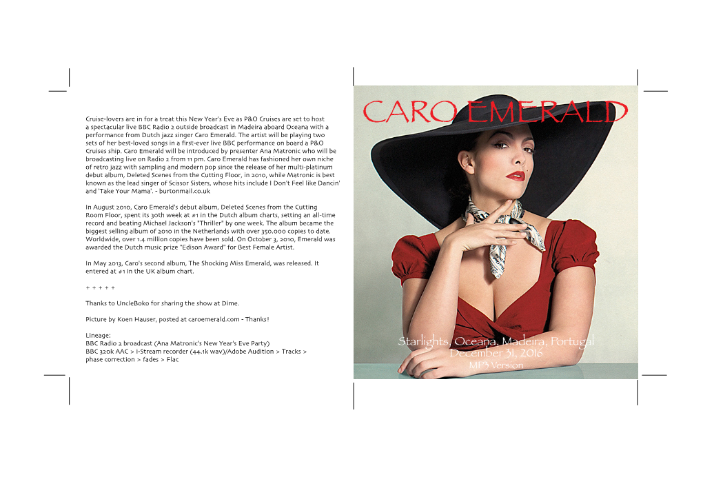 Caro Emerald