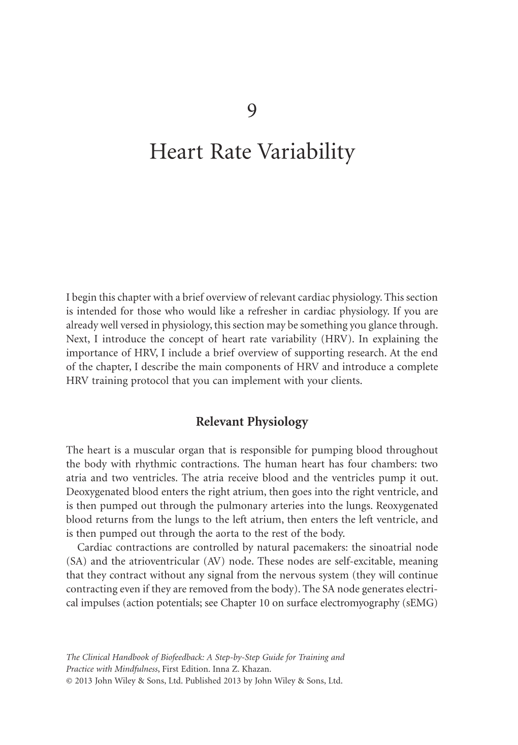 Heart Rate Variability