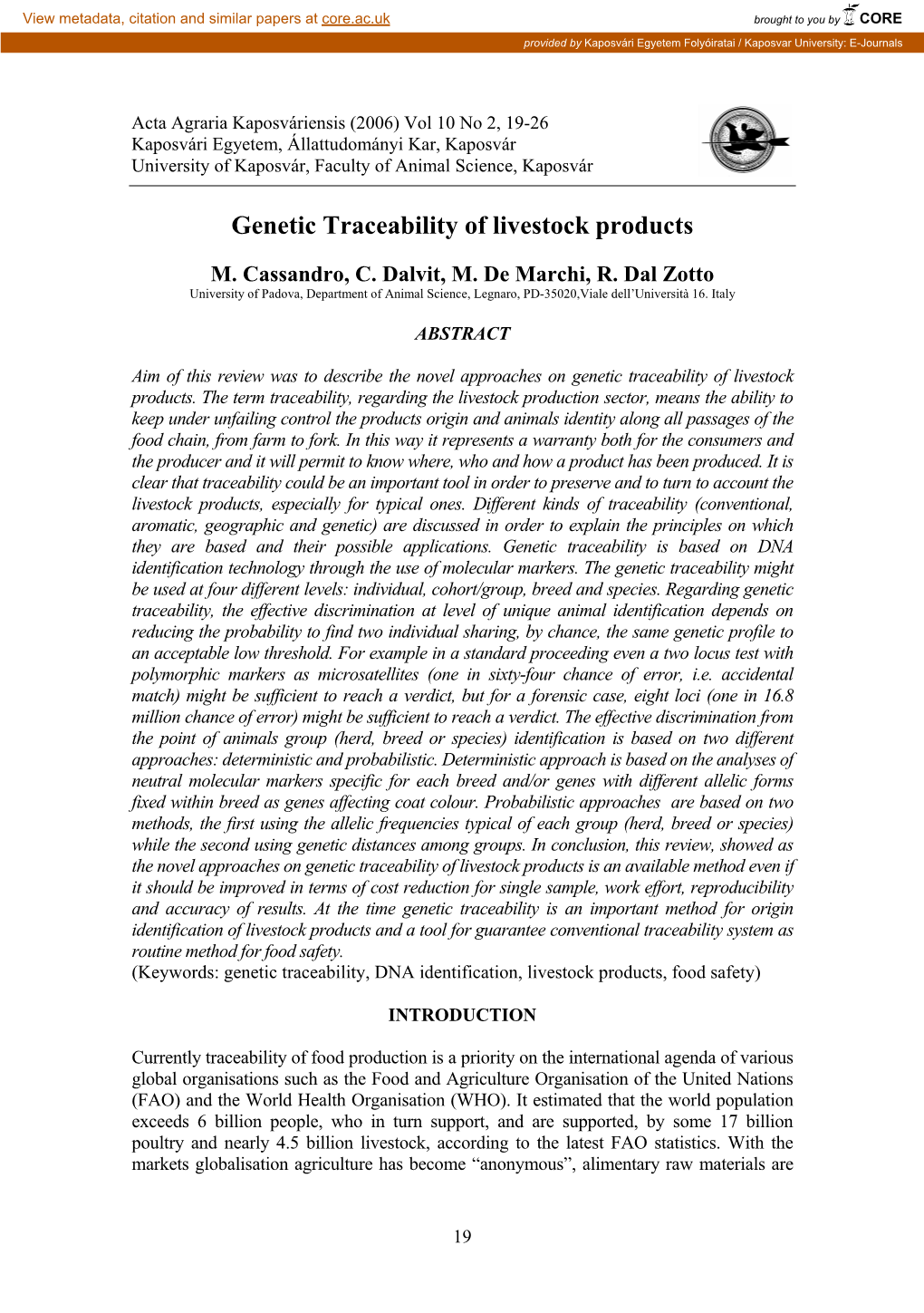 Performance and Reproductive Traits of Three Difference Italian Poultry