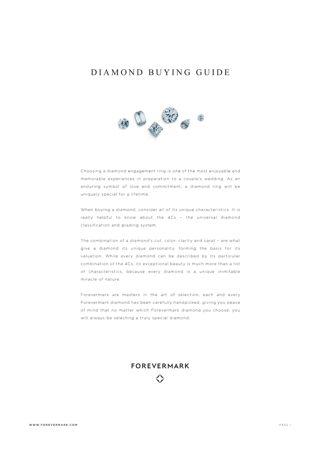 Diamond Buying Guide