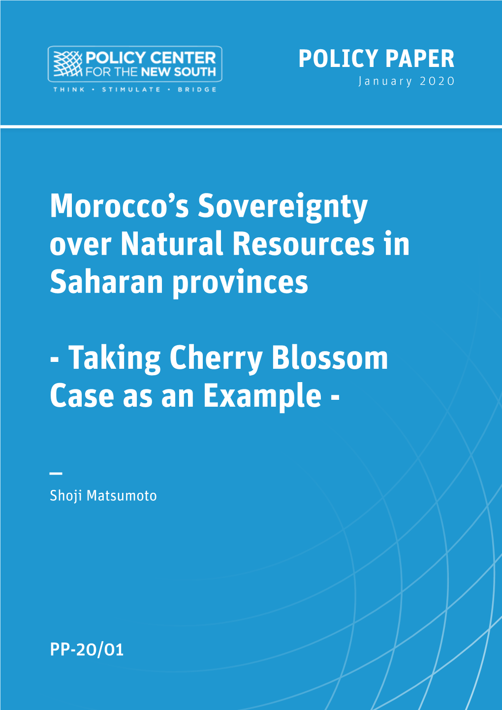 Morocco's Sovereignty Over Natural Resources in Saharan Provinces