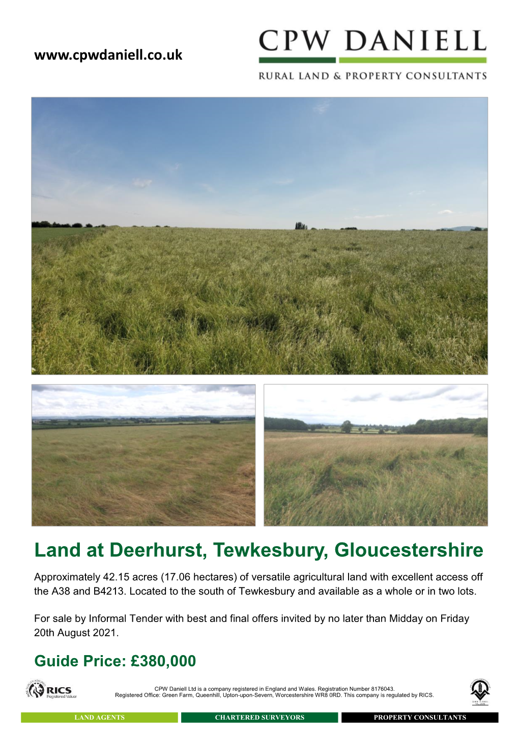 Land at Deerhurst, Tewkesbury, Gloucestershire