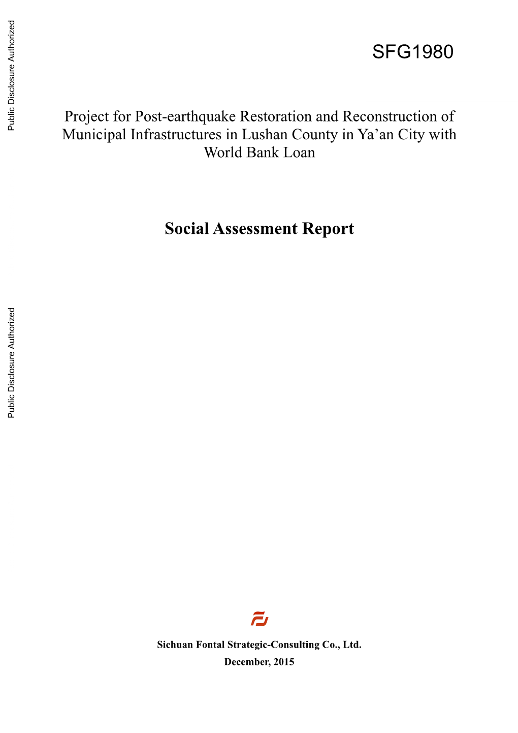 World Bank Document