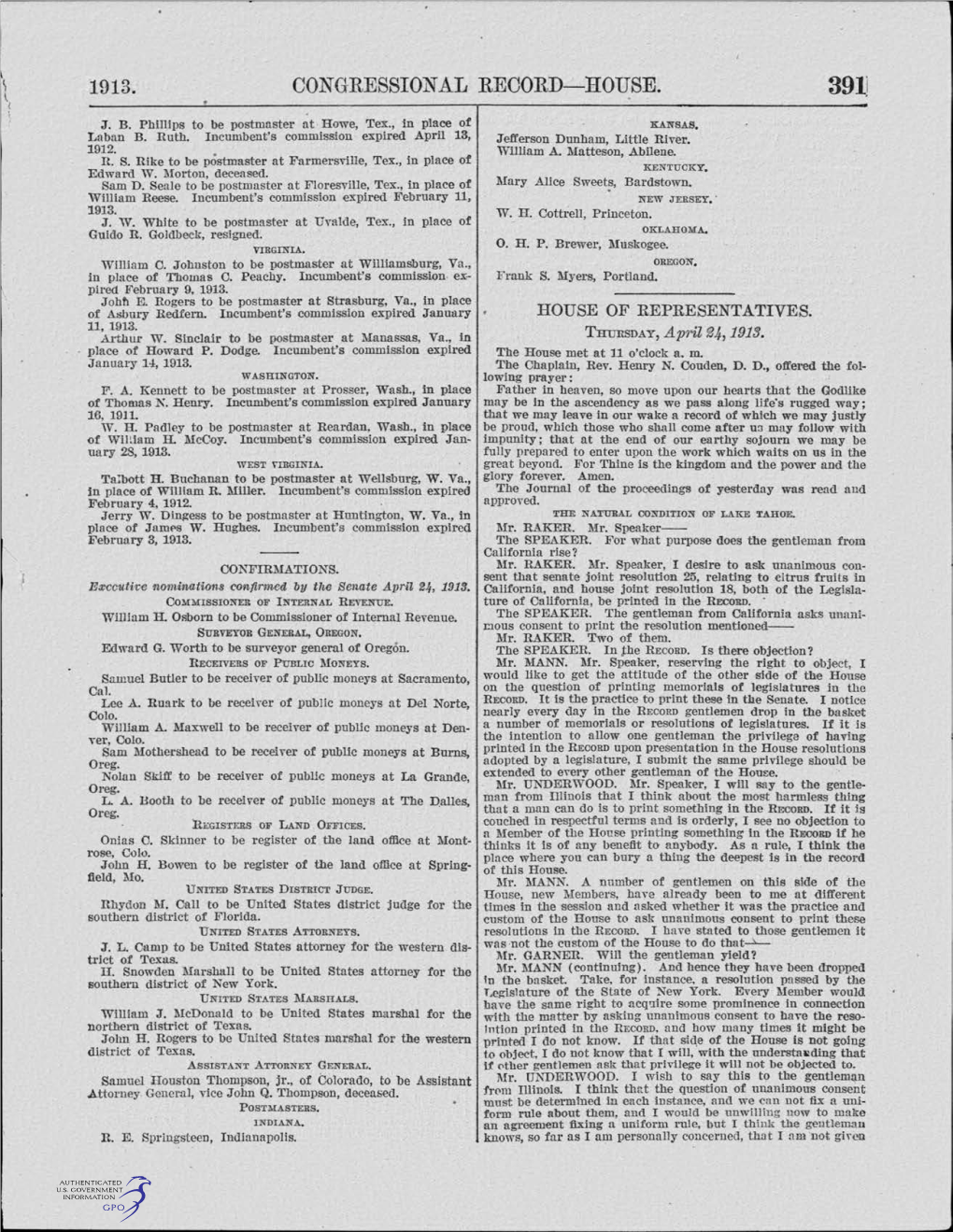 Congressional Record-House. 391]