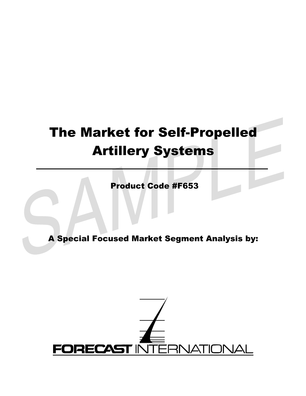The Market for Self-Propelled Artillery Systems