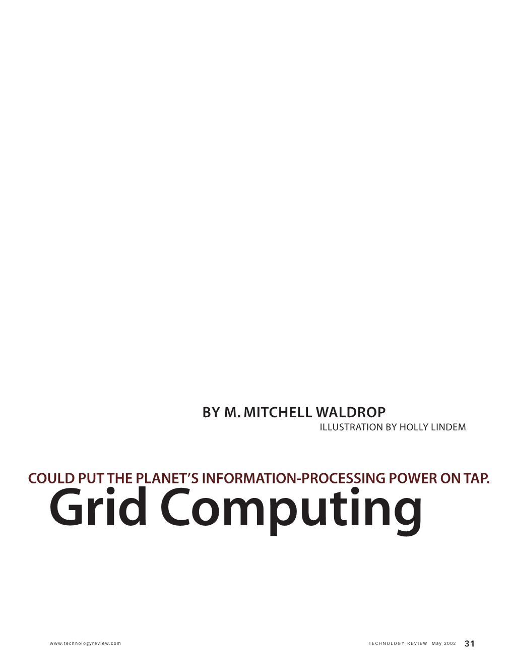 Grid Computing