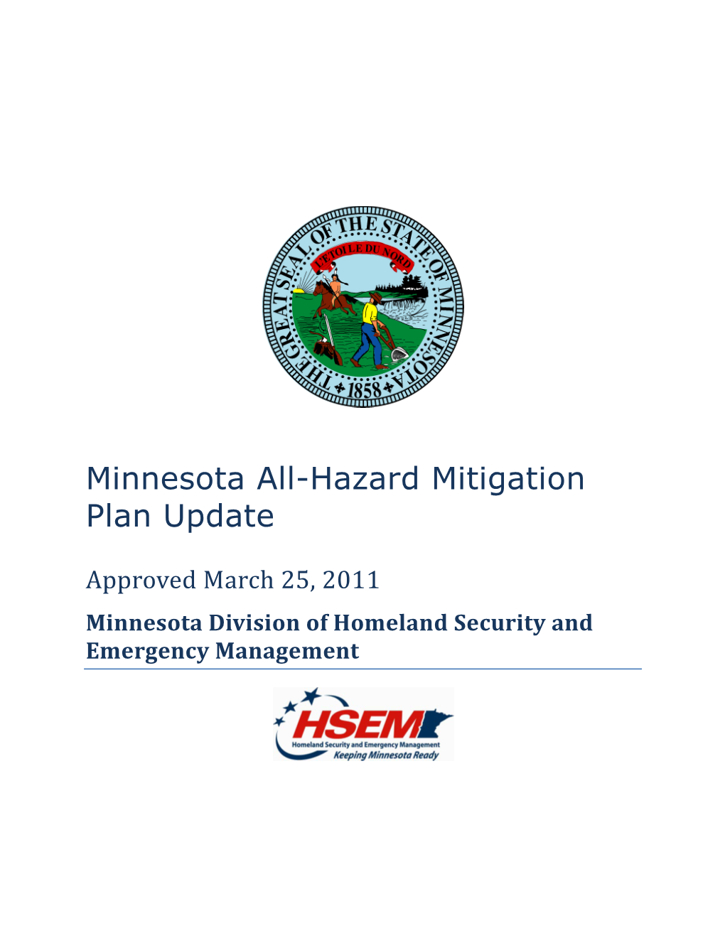 Minnesota All-Hazard Mitigation Plan Update