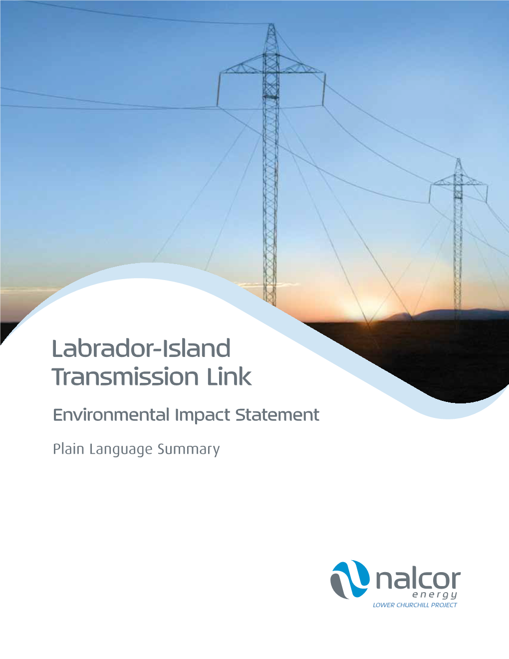 Labrador-Island Transmission Link Environmental Impact Statement