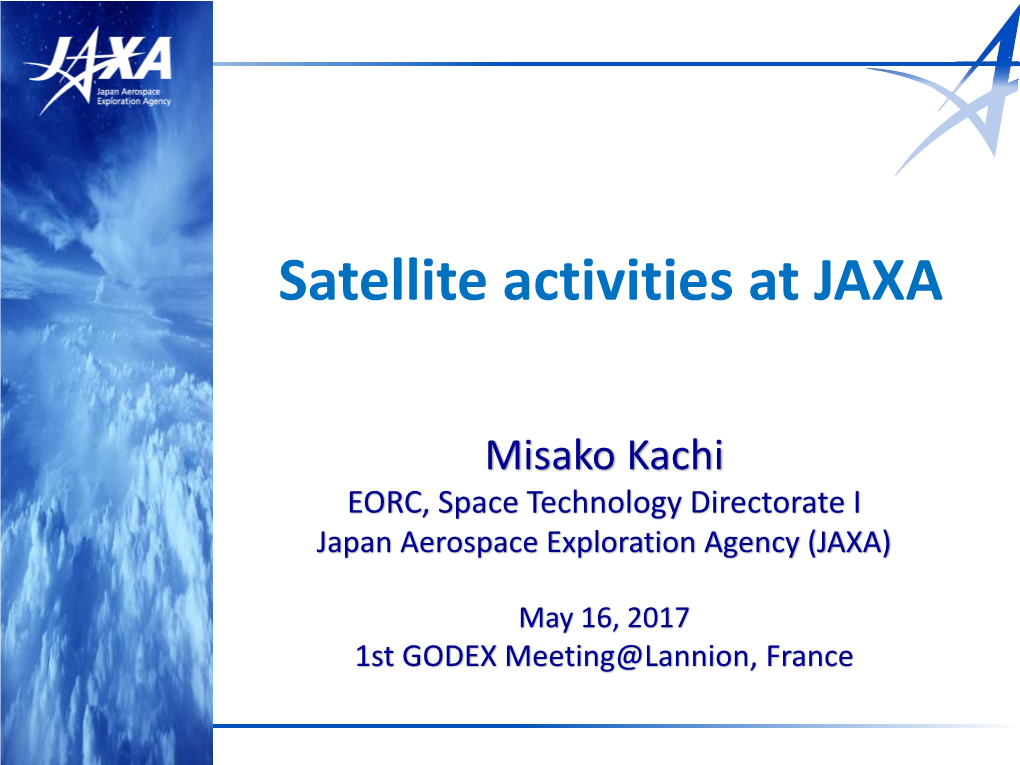 JAXA Activities