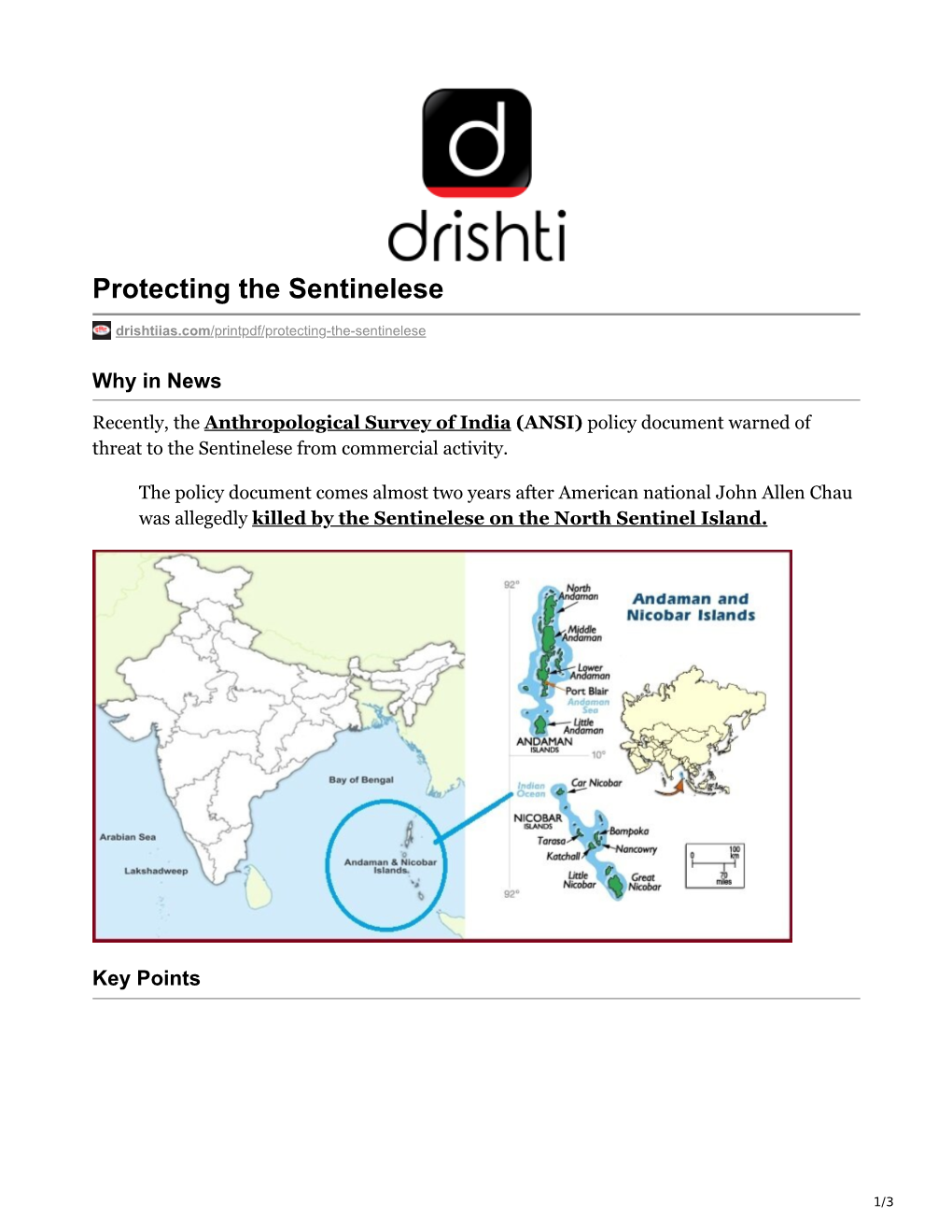 Protecting the Sentinelese