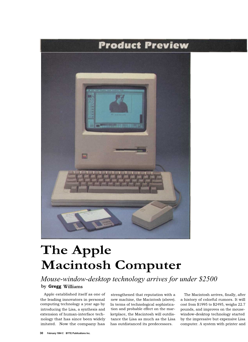 The Apple Macintosh Computer