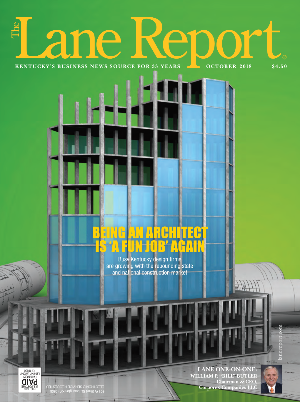 BEING an ARCHITECT IS ‘A FUN JOB’ AGAIN Busy Kentucky Design Firms Are Growing with the Rebounding State and National Construction Market