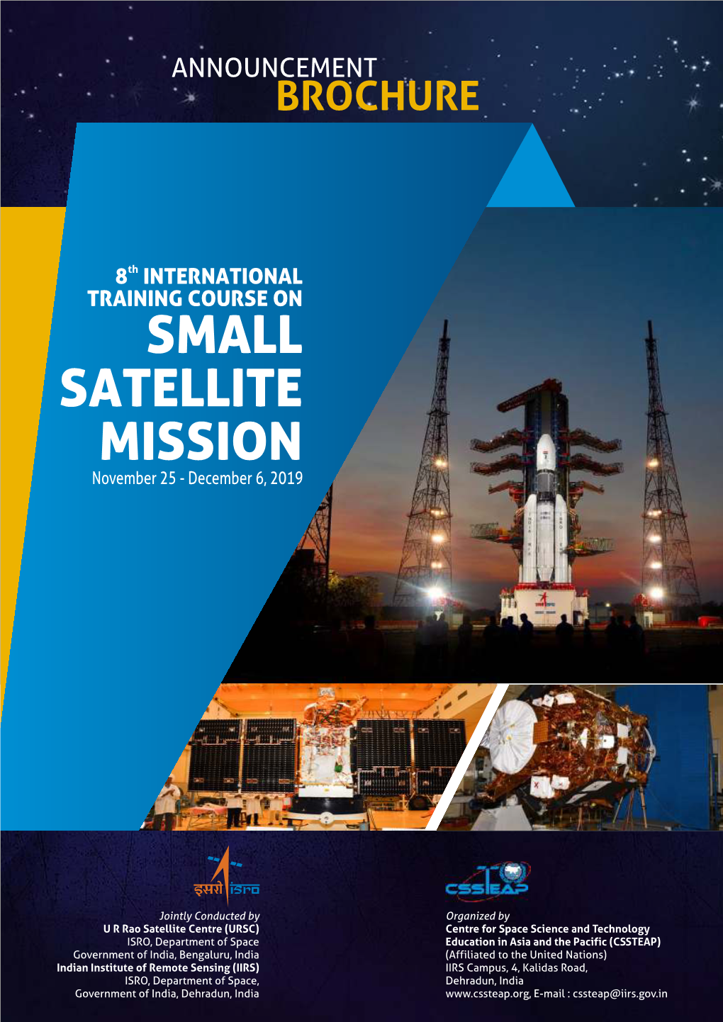 Small Satellite Brochure 2019.Cdr