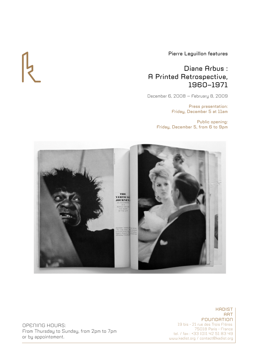 Diane Arbus : a Printed Retrospective, 1960–1971