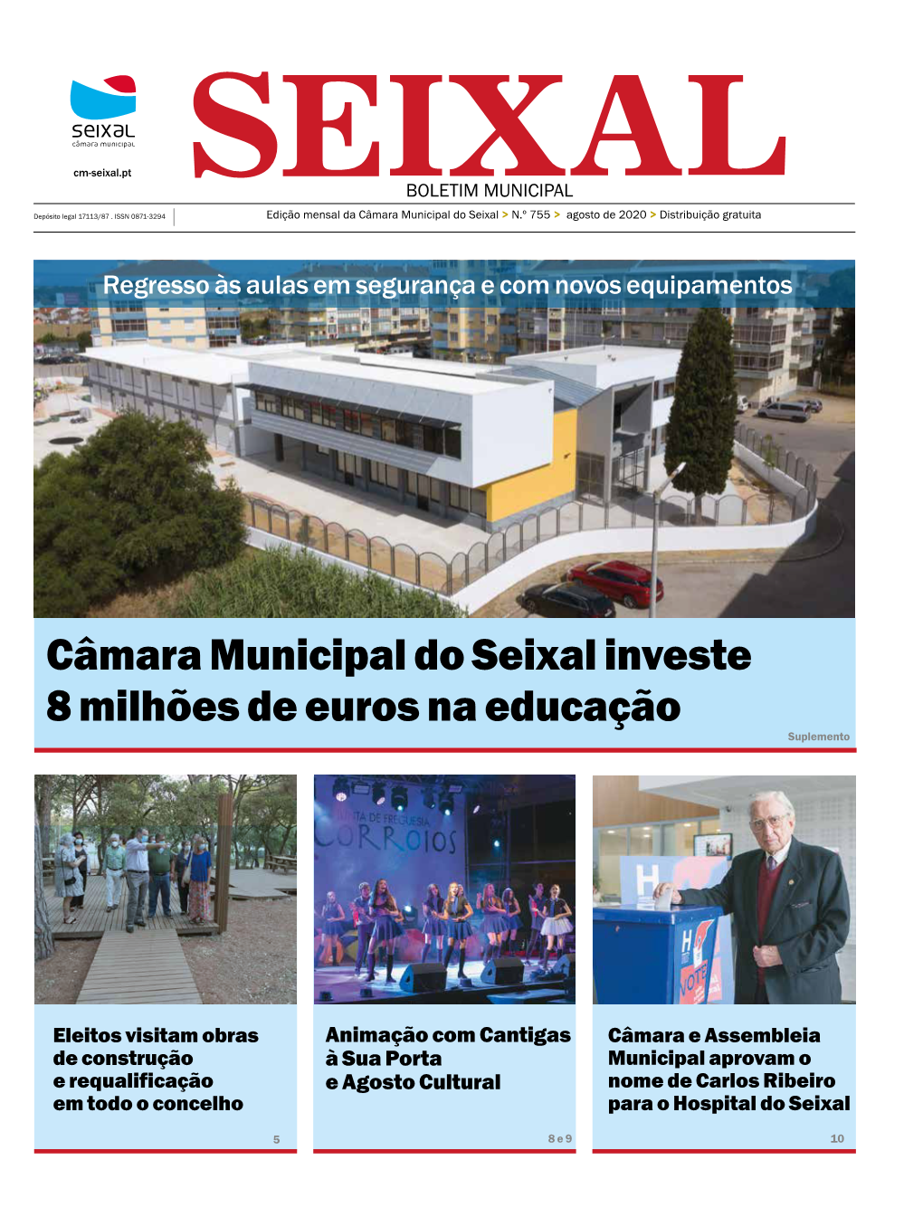 Câmara Municipal Do Seixal Investe 8 Milhões De Euros Na Educação Suplemento