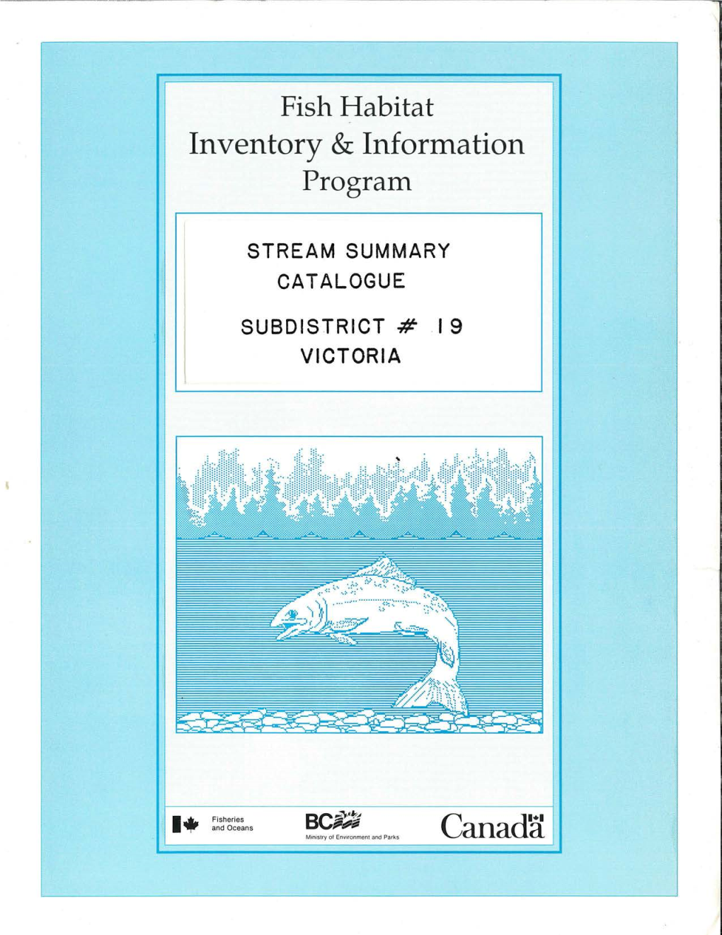 Fish Habitat Inventory & Information Program