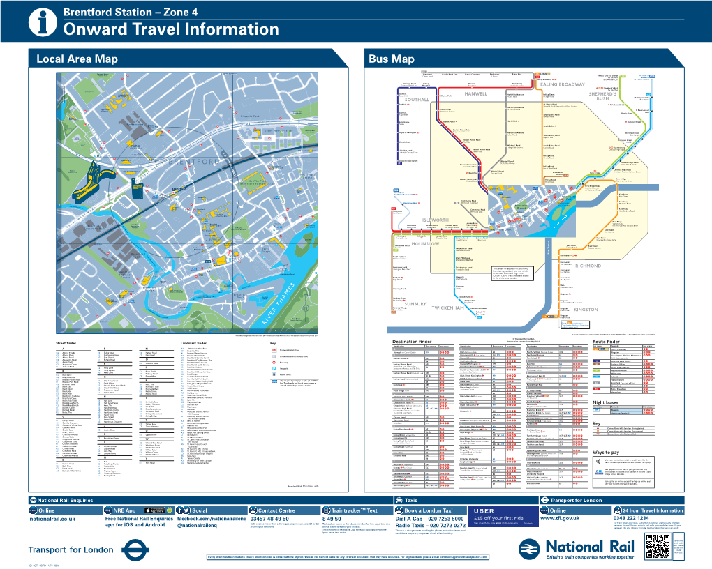 Buses from Brentford High Street (County Court)