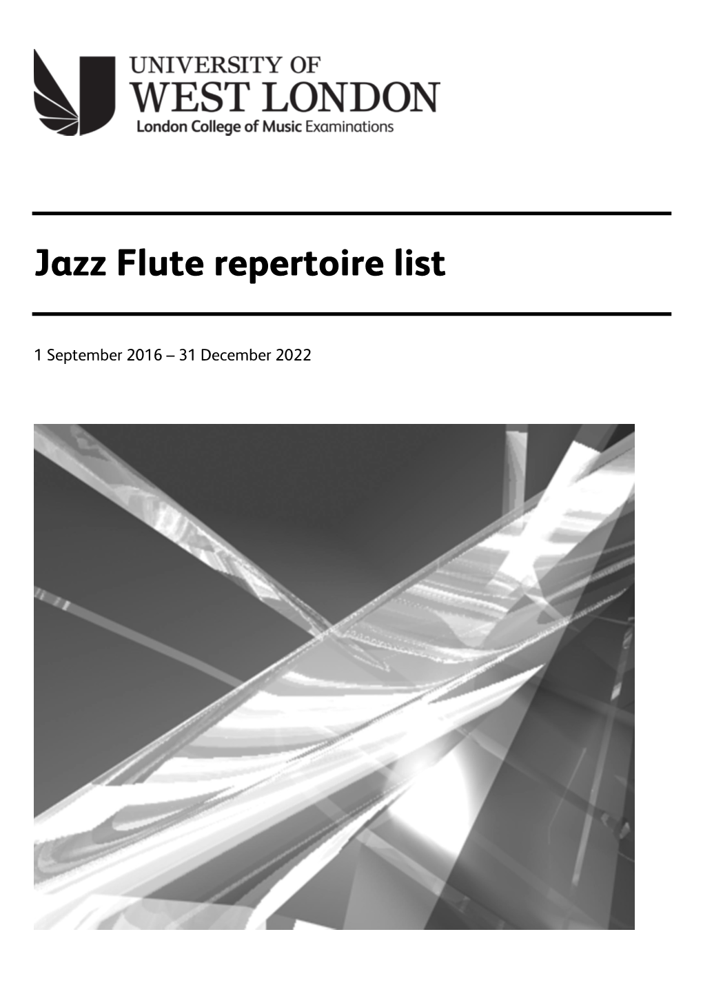 Jazz Flute Repertoire List